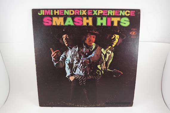 Vintage 1972 Vinyl LP Record The Jimi Hendrix Experience Smash Hits