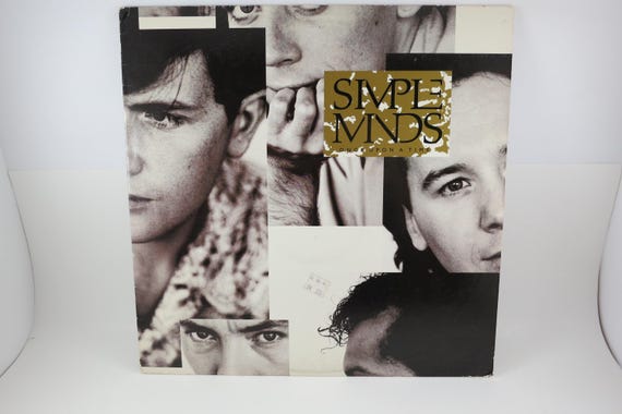Vintage 1985 Vinyl LP Record Simple Minds Once Upon A Time Excellent Condition 68443