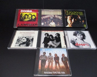 Vintage 1980's The Doors CD's Greatest Hits An American Prayer Best Of LA Woman Waiting for the Sun Morrison Hotel Sold Individually