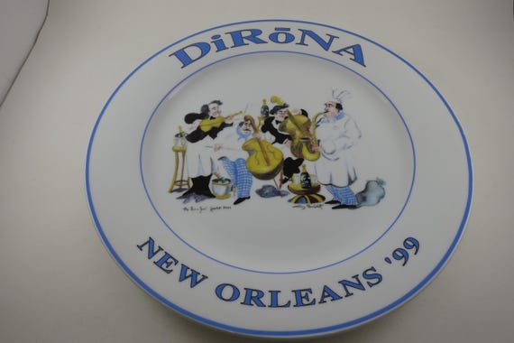 Vintage 1999 Di Rona DiRona Collectors Plate New Orleans LA 12 1/2 Inches