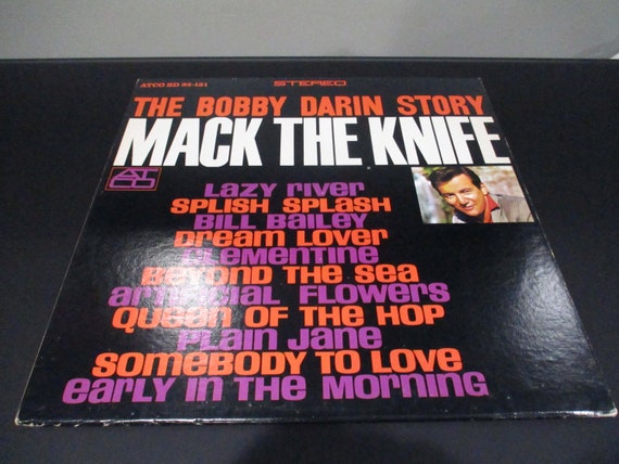 Vintage 1969 Vinyl LP Record The Bobby Darin Story Mack the Knife Excellent Condition 63740