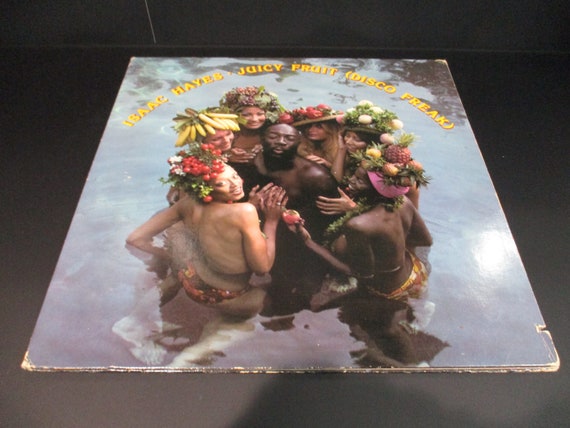 Vintage 1976 Vinyl LP Record Isaac Hayes Juicy Fruit (Disco Freak) Excellent Condition  Funk/Soul 68934