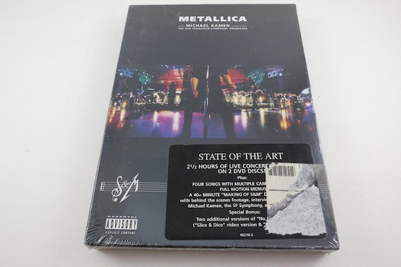 2000 Metallica With Michael Kamen Conducting The San Francisco Symphony Orchestra* – S&M Mint Sealed