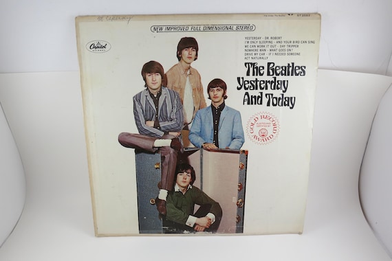 Vintage 1971 Vinyl LP Record The Beatles Yesterday and Today Stereo