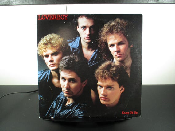 Vintage 1983 Vinyl LP Record Loverboy Keep It Up Near Mint Condition Japanese Import Pressing 69503