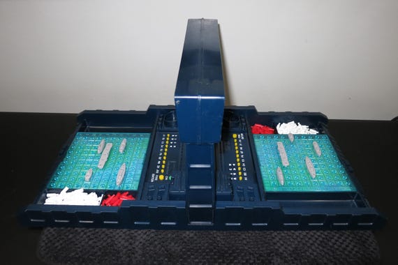 Vintage 1989 Electronic Talking Battleship Game Original Box 100 Percent Complete Works and Talks!