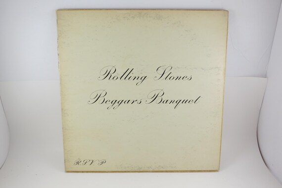 Vintage 1968 Rolling Stones Beggars Banquet Vinyl LP - Stereo