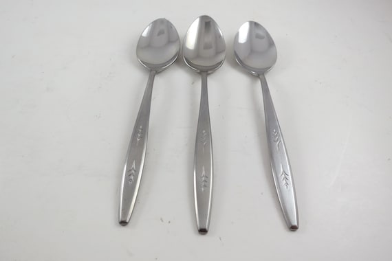 Ekco Eterna Stainless Steel Teaspoons - Set of 3