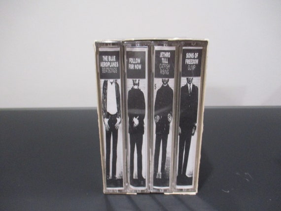 Vintage 1991 Promo Cassette Tape Set The Chrysalis Fall Line Up 4 Tape Set Follow For Now Sons of Freedom Jethro Tull Blue Aeroplanes Rare
