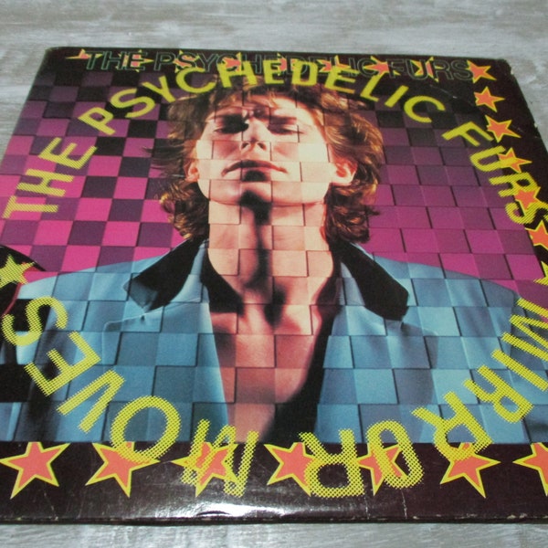 Vintage 1984 Vinyl LP Record Mirror Moves The Psychedelic Furs Excellent Condition 18873