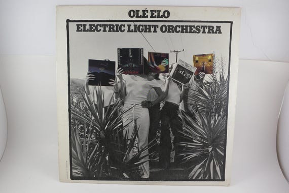 1976 Electric Light Orchestra Vinyl LP Record, Ole Elo EX