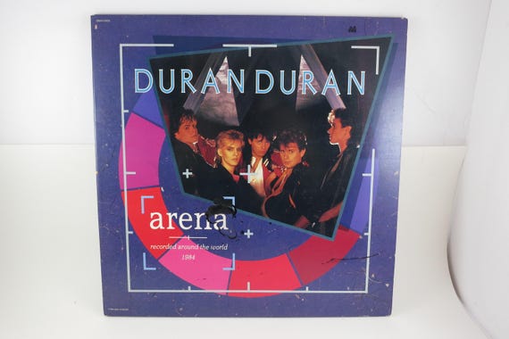 Vintage 1984 Vinyl LP Record Arena Recorded Live Around the World Duran Duran EX