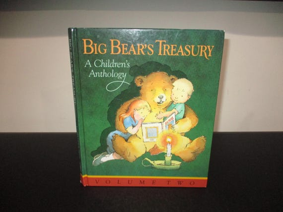 Vintage 1992 Hard Cover Big Bears Treasure Volume Two A Childs Anthology Excellent Condition