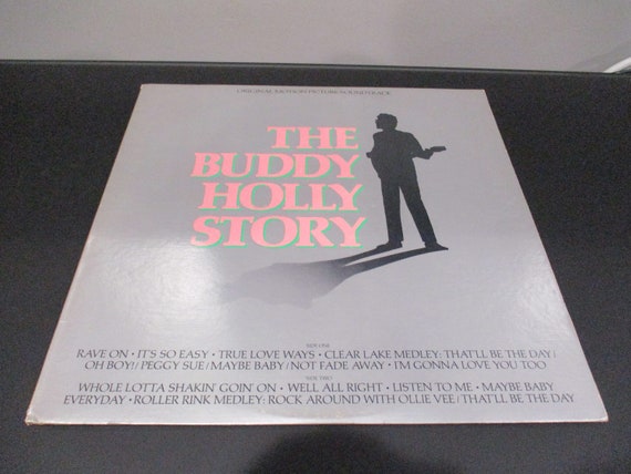Vintage 1978 Vinyl LP Record The Buddy Holly Story Soundtrack Original Motion Picture Soundtrack Excellent Condition 63843