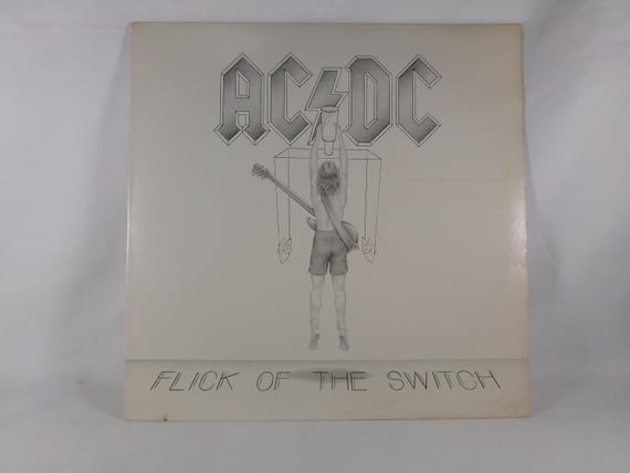 1983 Vinyl LP Record Flick of the Switch AC/DC Vg