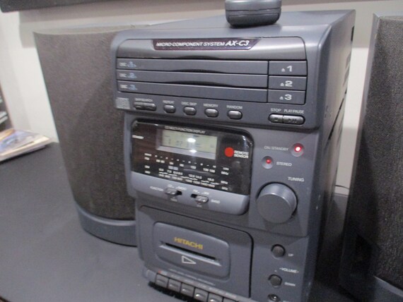 Buy Vintage 90's Hitachi AX-C3 Micro Component System Remote