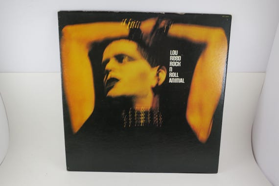Vintage 1980 Vinyl LP Record Rock N Roll Animal Lou Reed Excellent Condition 71728