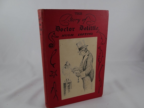 1948 Hardcover Book The Story of Doctor Dolittle Hugh Lofting