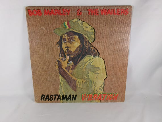 1976 Vinyl LP Record Bob Marley & The Wailers Rastaman Vibration EX