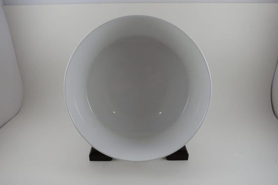 Vintage Centura by Corning White 7 1/2 Inch Round Serving Bowl