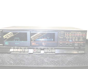 Vintage 1980's Panasonic RX-CT800 Portable Stereo Cassette Player