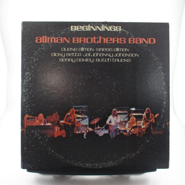 Vintage 1976 Allman Brothers Band "Beginnings" Vinyl LP Record Set