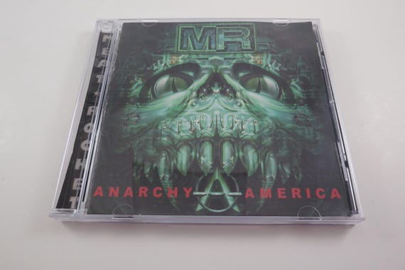 Vintage Heavy Metal CD: Anarchy America, Signed by Burton Brown