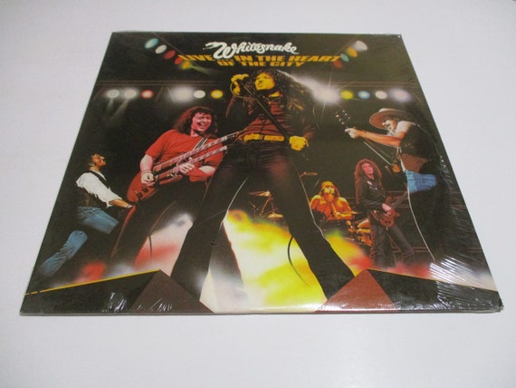 Vintage 1980 Vinyl LP Record Whitesnake Live In the Heart Of The City MINT Condition Still Factory Sealed 67535