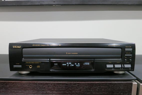 Vintage TEAC PD-D1500 CD Player, 5-Disc Changer - 1998