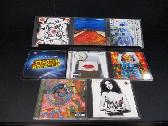 Vintage 1990's Red Hot Chili Peppers CD's Mothers Milk What Hits Stadium Arcadium Greatest Californication By The Way More Sold Individually