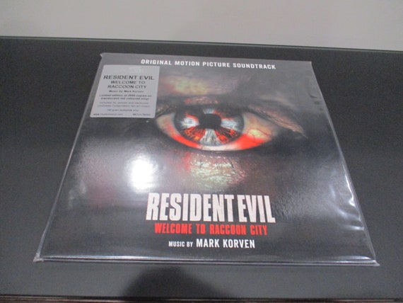 Vinyl LP Record Set Resident Evil Welcome to Raccoon City Mark Korven MINT Condition Still Factory Sealed with Hype Sticker 71943