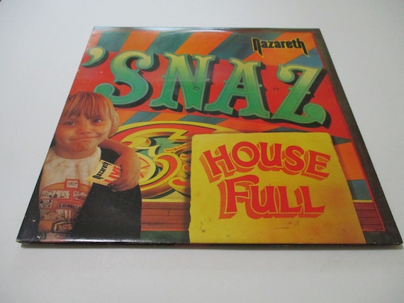 Vintage 1981 Vinyl LP Record Nazareth 'Snaz Near Mint Condition UK Import Pressing 36387
