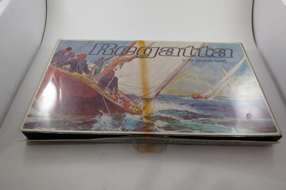 Vintage 1967 3M Sports Board Game Regatta Yacht Racing Game 100% Complete Excellent Condition