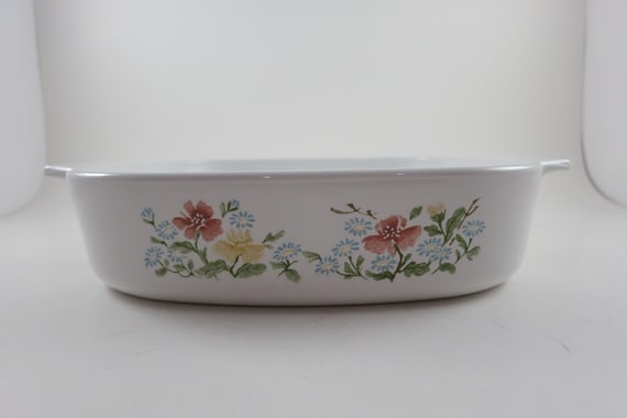 1984-1985 Corning A-8-B Autumn Meadow Pattern Imoco Mail Order Exclusive 1.4 Liter Saucepan Excellent Condition