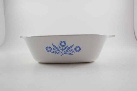 1966-1969 Corning Ware P-41-B Blue Cornflower 1 1/2 Cup 12 Ounce Petite Dishes Excellent Condition