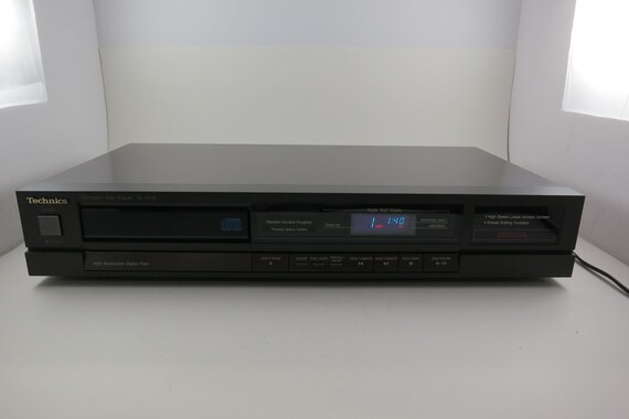 Technics SL-P118 Compact Disc Player September 1987 Works Perfect Excellent Condition