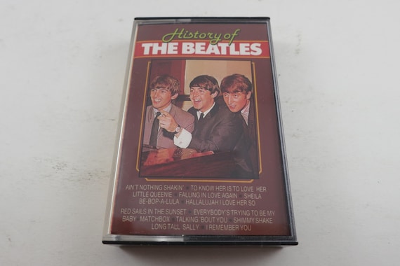 1985 Cassette Tape The Beatles History of the Beatles