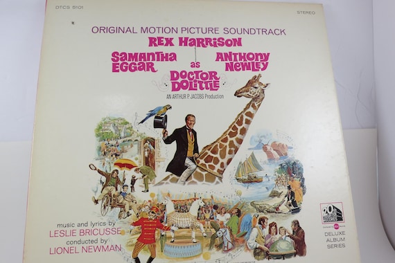 Vintage 1967 Vinyl LP Record Doctor Dolittle Original Motion Picture Soundtrack