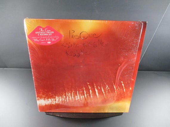 Vintage 1987 Vinyl LP Record Kiss Me Kiss Me Kiss Me The Cure 2 Record Set Near Mint Condition Original US Pressing In Shrink Hype 67109