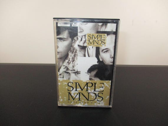 Vintage 1985 Cassette Tape Once Upon A Time Simple Minds