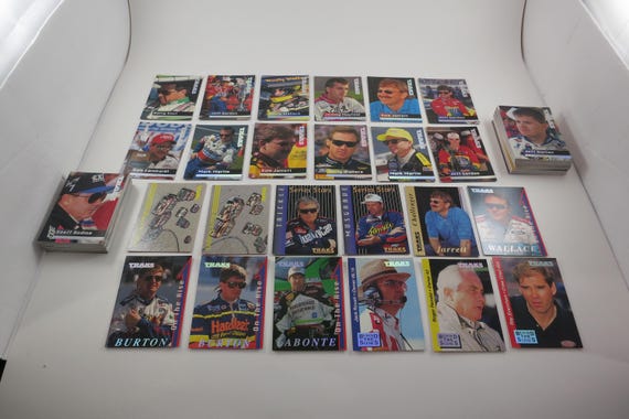 1995 Traks NASCAR Card Set: Earnhardt, Gordon, Labonte - Complete Edition