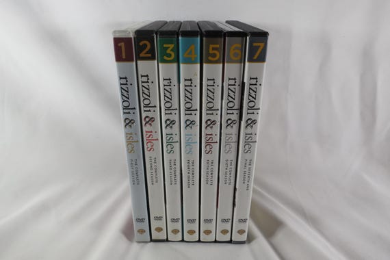 Rizzoli & Isles Seasons 1-7 on DVD Complete Series Seven Box Sets
