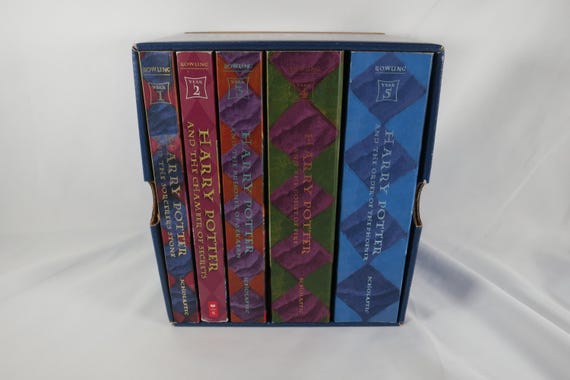 Harry Potter Extraordinary Collection Box Set Volume 1-5 Slipcase 5 Years