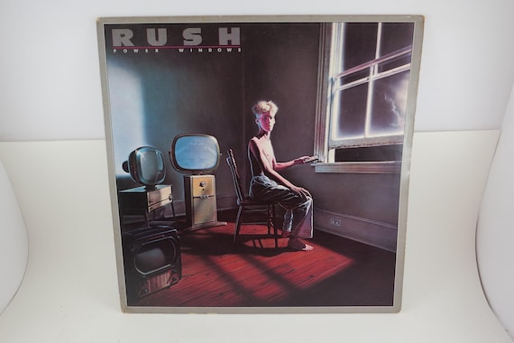 Vintage 1985 Vinyl LP Record Power Windows RUSH Excellent Condition 71358