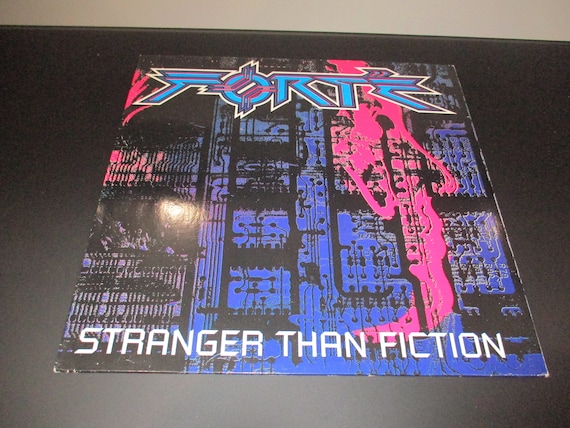 Rare 1992 Vinyl LP Record Stranger Than Fiction Forte' Green Vinyl Pressing Serial Number Low 0072 Near Mint Condition 67105