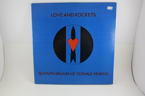 Vintage 1988 Vinyl LP Record Seventh Dream of Teenage Heaven Love and Rockets Near Mint Condition Original UK Pressing 71507
