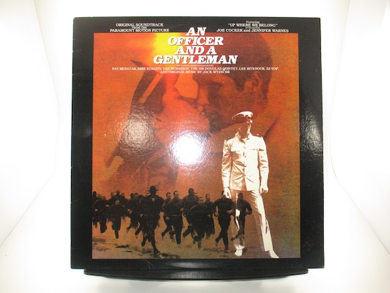 Vintage 1982 Vinyl LP Record An Officer And A Gentleman Soundtrack Excellent Condition 68510