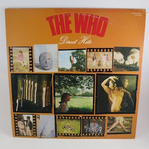 The Who  LPレコード Vintage 1980 the Who Vinyl LP: Direct Hits, Japanese Pressing - Etsy