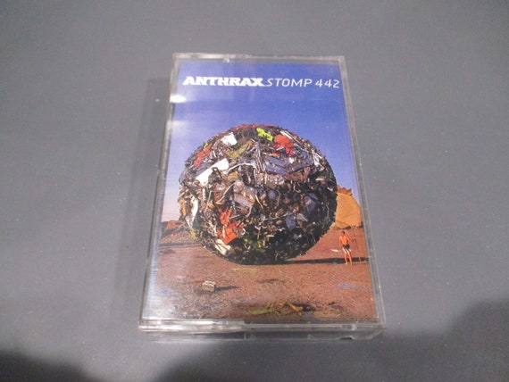 Vintage 1995 Cassette Tape Stomp 442 Anthrax Heavy Metal