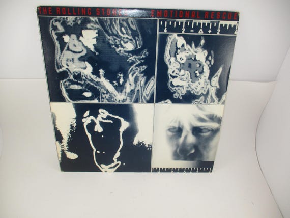 Vintage 1980 Vinyl LP Record The Rolling Stones Emotional Rescue Excellent Condition 70135